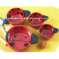 Ladybugs Ceramic Set of 4 Measuring Cups